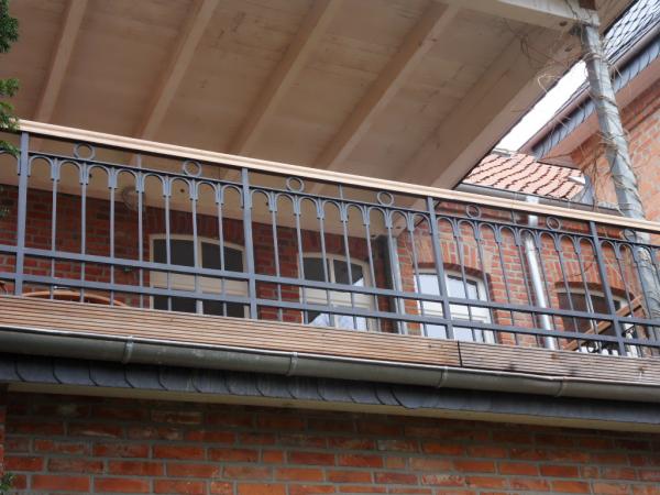 Klassische Geländer Handgefertigte Balkon Treppen Schmiedezaun Zaun 1lfm #382