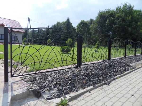 Schmiedeeisen Aussen Garten Geländer Zaun Klassisch Handarbeit Zäune M360 Modern