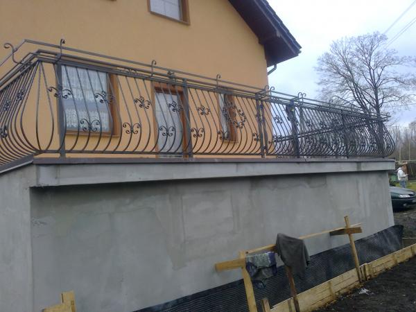Klassische Stahl Treppe Schmiedeeisen Treppen Balkon Geländer Maßfertigung 145