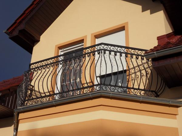 Klassische Stahl Treppe Schmiedeeisen Treppen Balkon Geländer Maßfertigung 119