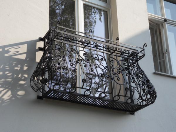 Klassische Geländer Handgefertigte Balkon Treppen Schmiedezaun Zaun 1lfm #338