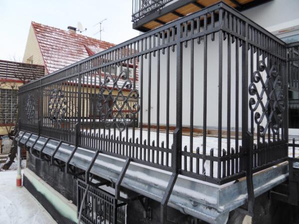 Maßgeschneiderte Treppen Geländer Balkon Schmiedeeisen !Angebot einholen! #124