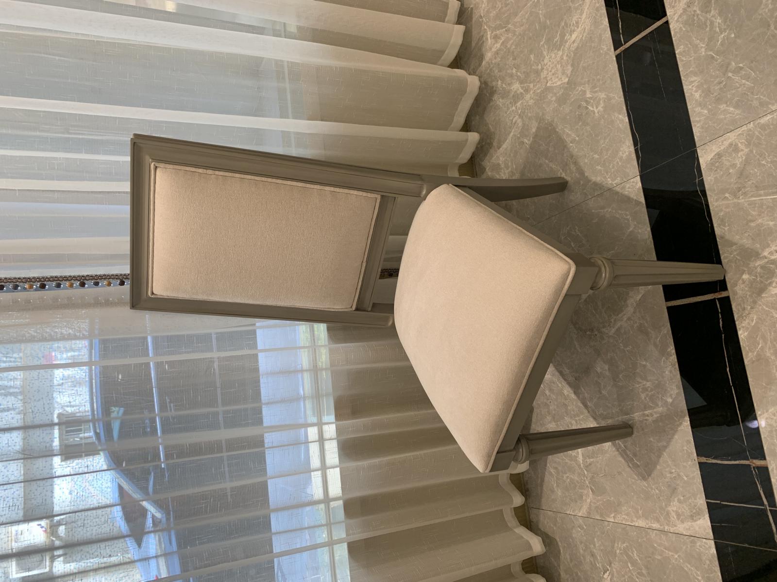 Esszimmerstuhl Luxus Stühle Hochwertiger Stuhl Design Lehnstuhl Möbel Holzstuhl