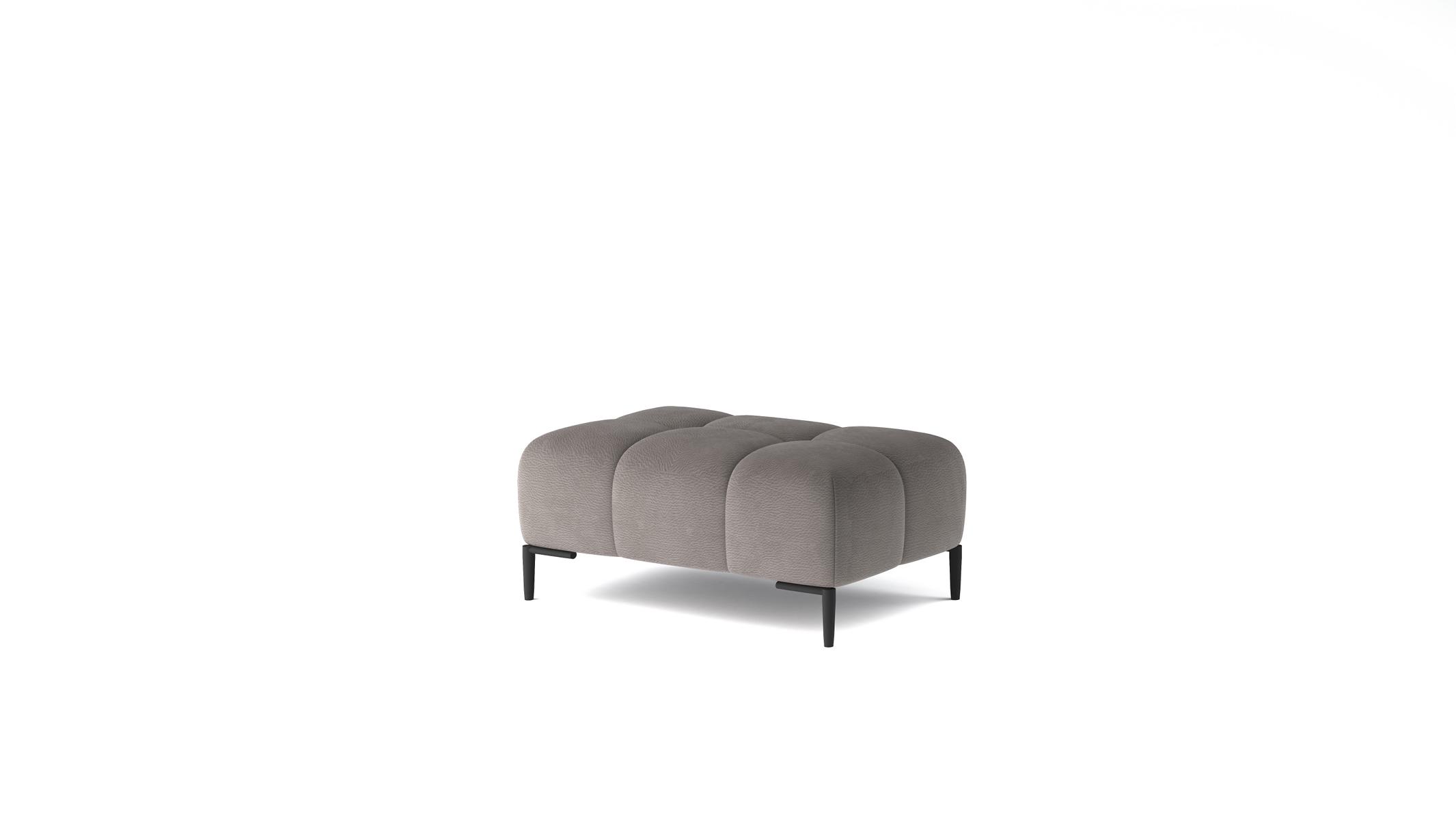 Design Hocker Zimmer Polster Textil Stoff Modern Hocker Bänke Wohn Schlaf Bank