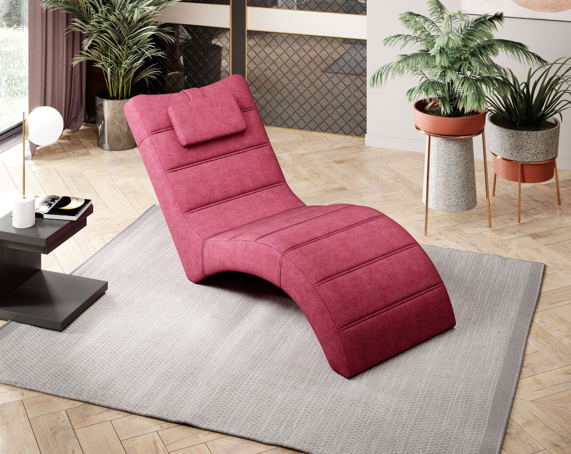 DESIGN RELAXLIEGE RELAXSESSEL CHAISELOUNGE RECAMIERE LONGCHAIR LIEGE