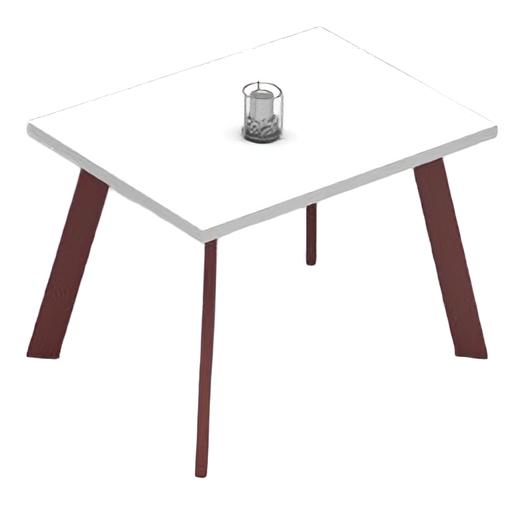 Couchtisch Beistelltisch Holztisch Tischchen Holzmöbel Büro 70x50
