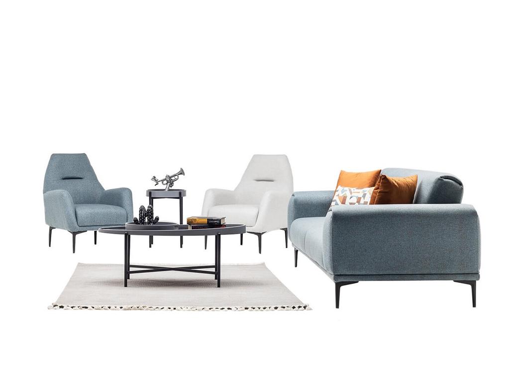 Sofagarnitur Sofaset Sofa-Set Sitzgruppe Couchgarnitur Polsterset Lounge 3+1+1