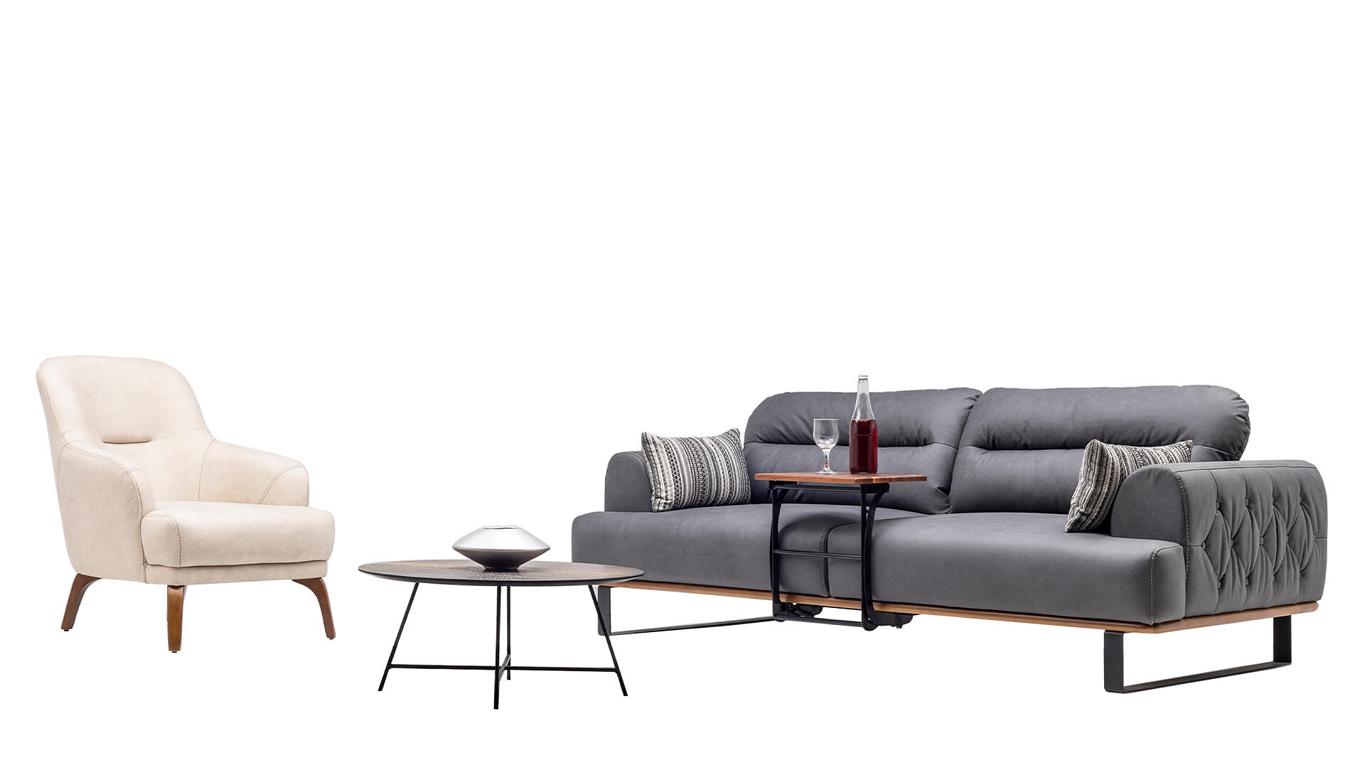 Wohnlandschaft Sofa Couch Set Sitzgruppe Polstergarnitur Sitzgruppe Lounge 3+1