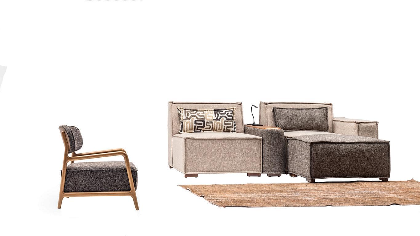 Modulares Sofa Individualsofa Modularcouch Couch Sofa Sitzlandschaft 3tlg.