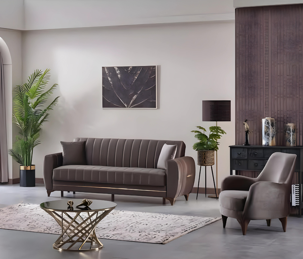 Sofa Dreisitzer Couch Design Sessel Wohnzimmer Moderne Design Polstermöbel