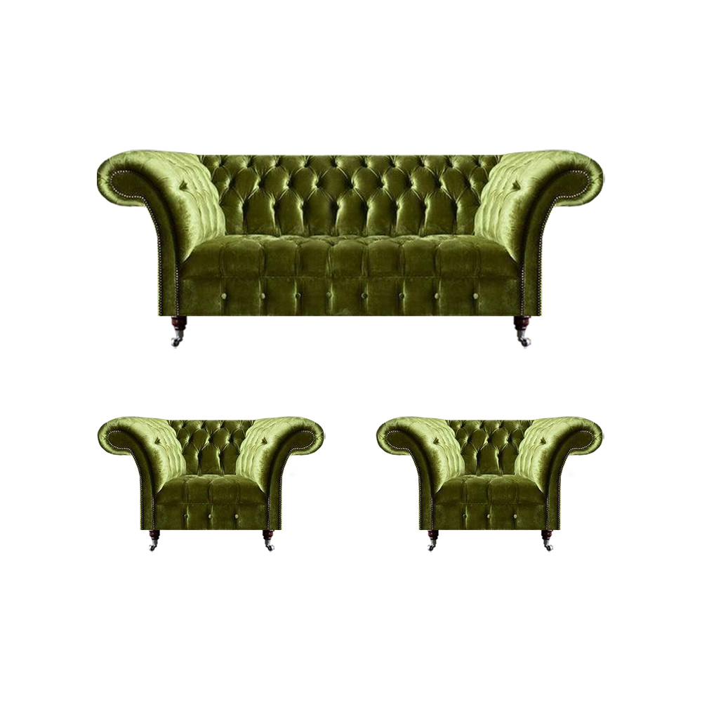 Luxus Möbel Sofagarnitur Couch Sofa Polster 3+1+1 Textil Garnitur Wohnzimmer