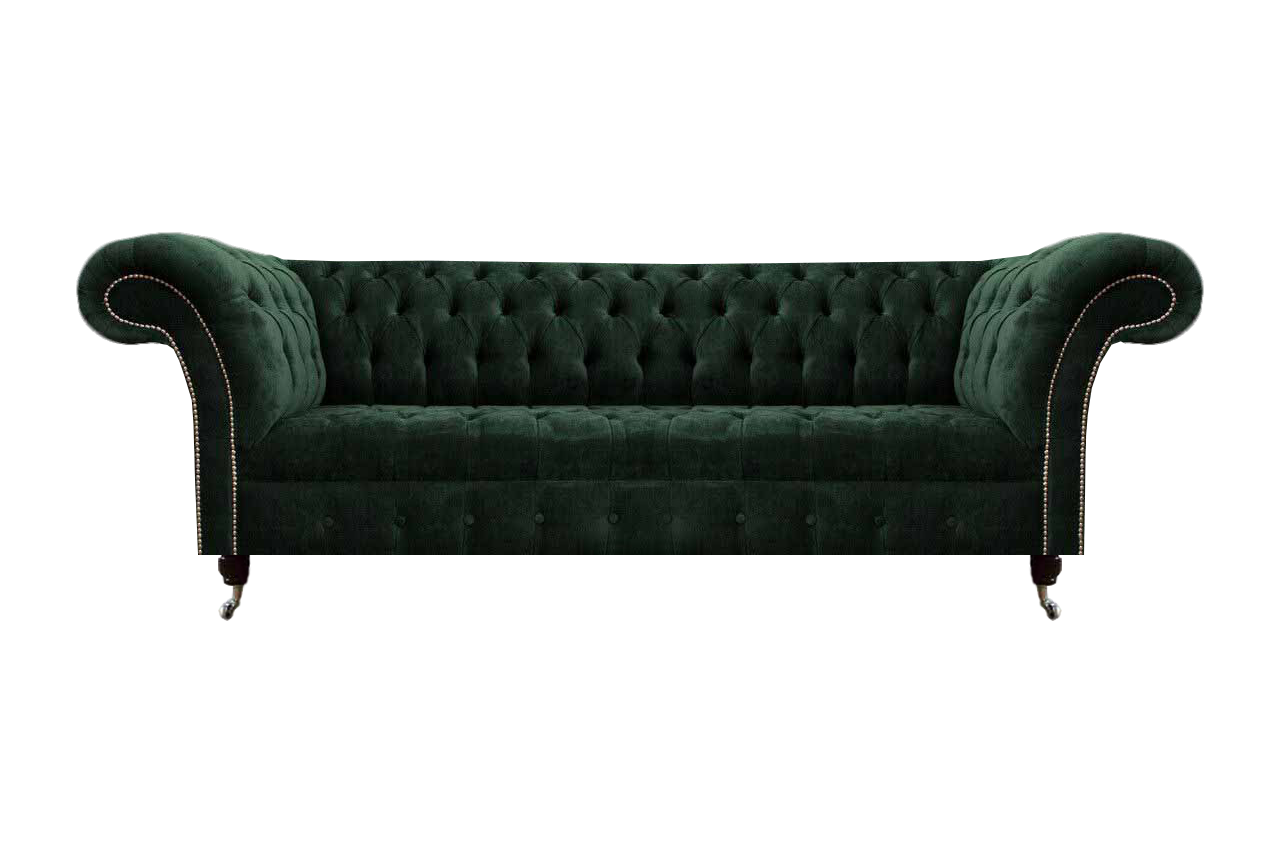 Luxuriöse Modern Chesterfield Wohnzimmer Sofa Dreisitzer Couch Polstermöbel