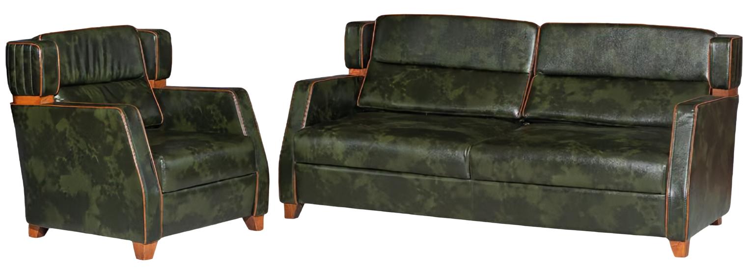 Sofa Sofagarnitur Sitzensemble Set Couch Sitzkombination 2+1 Couch Polstergruppe