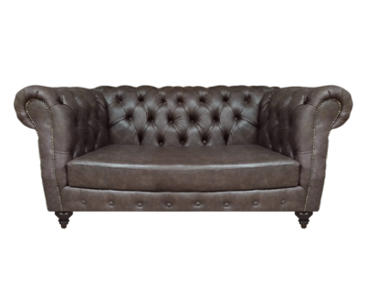 Sofa Zweisitzer Couch Wohnzimmer Polstermöbel Design Einrichtung Chesterfield