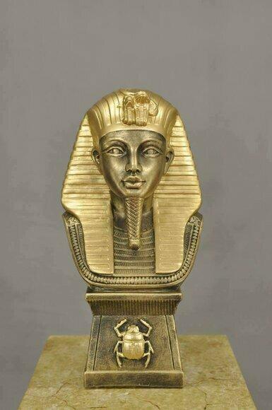 Ägypten Skulptur Tutanchamun Figur Skulpturen Figuren Dekoration Pharao Sofort
