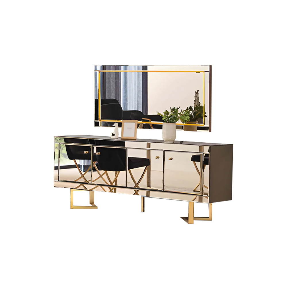 Anrichte Kommode Hochkommode Buffetkommode Sideboard Schubladenkommode