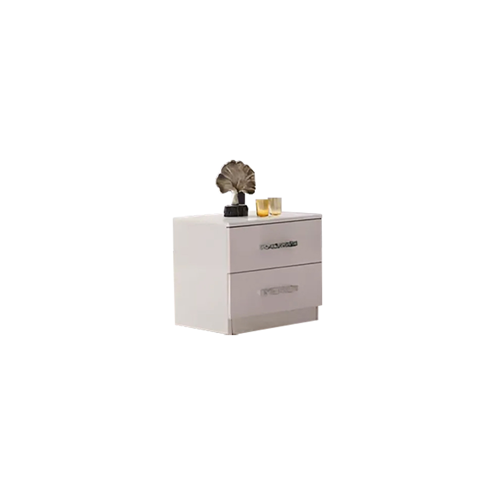 Schlafzimmer Beistelltisch Nachtkommode Nachttisch Nachtschrank Beige