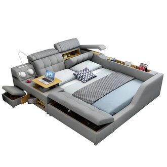 Funktionsbett Bett Multifunktion All in One Sofa Betten Doppelbett Schlafzimmer