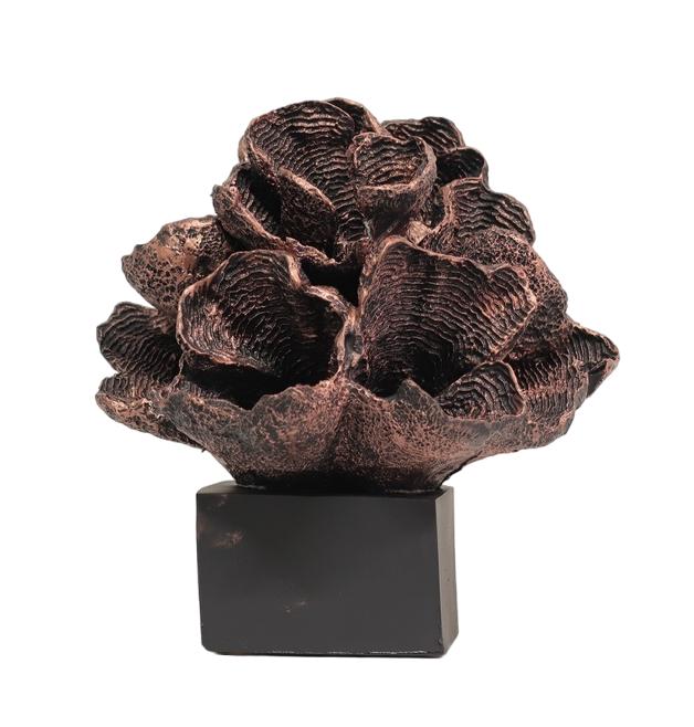 Design Koralle Figur Statue Skulptur Figuren Dekoration Skulpturen Statuen Neu