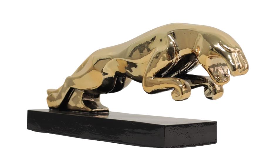 Design Jaguar Figur Statue Skulptur Figuren Skulpturen Dekoration Deko Neu