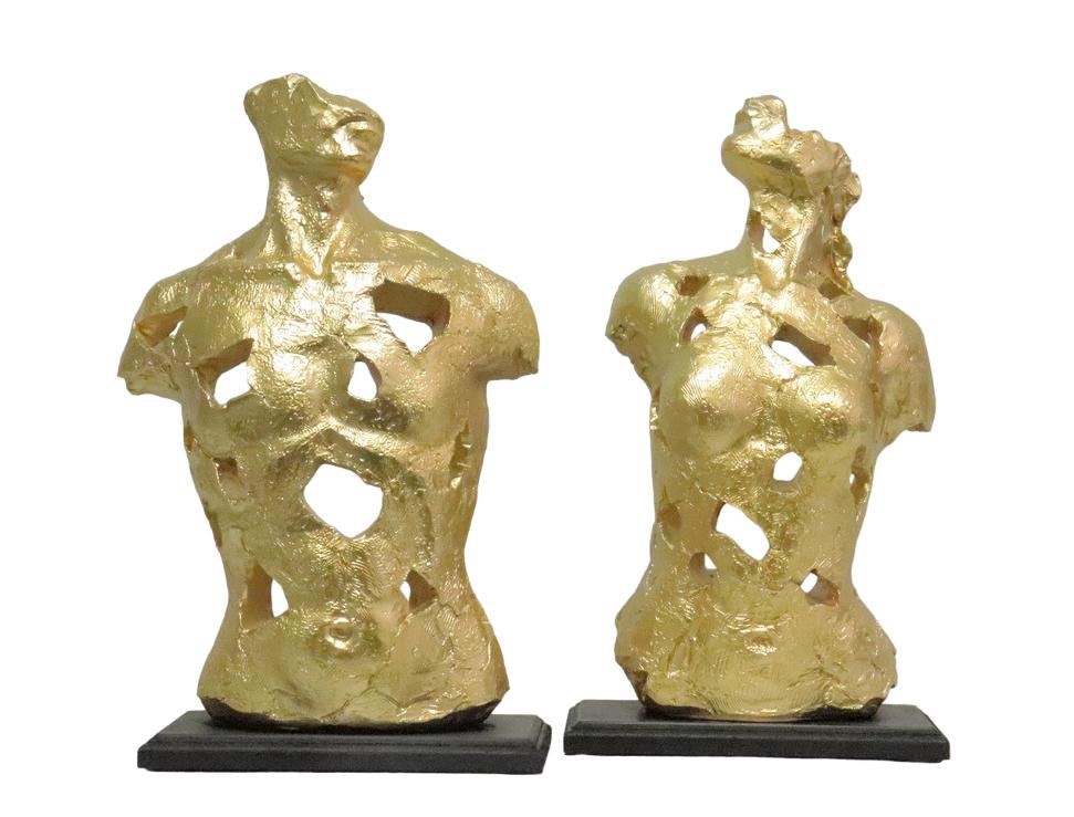 Abstrakte Deko Figur Statue Skulptur 40cm Figuren Statuen Skulpturen Moderne Neu