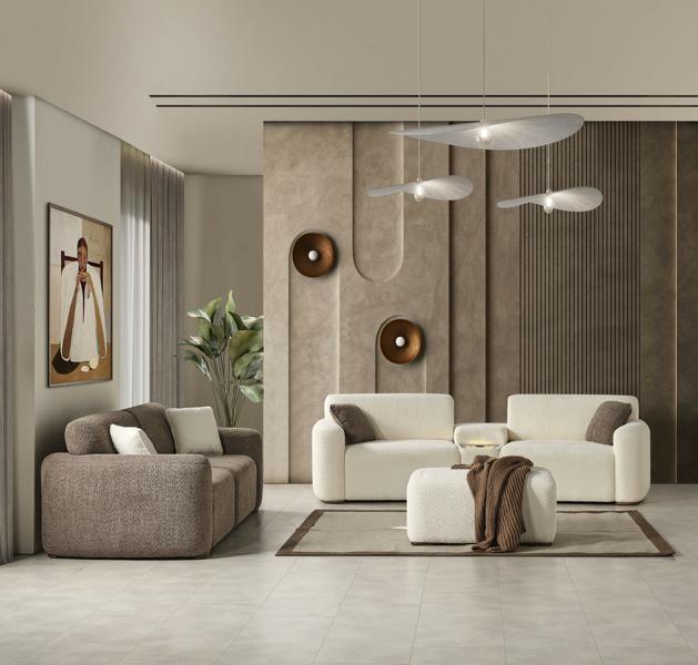 Relaxgarnitur Sofa-Set Sofagarnitur Lounge Polster Sitzgruppe Sofa Couch 3tlg