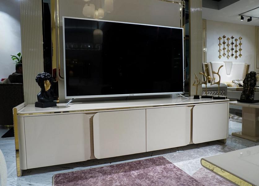 RTV TV Tisch Lowboard Rack Ständer Schrank Sideboard Fernseher Medienkonsole