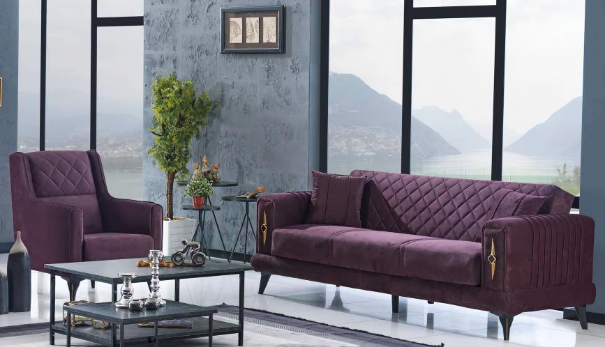 Sofagarnitur Wohnlandschaft Couch Sofa Sitzgruppe Lounge Polstermöbel 3+1