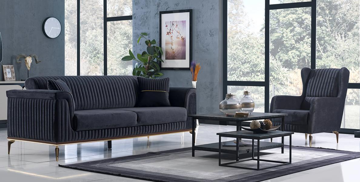 Sofa Sofagarnitur Wohnlandschaft Couch Sitzgarnitur Polstermöbel Sitzgruppe 3+1