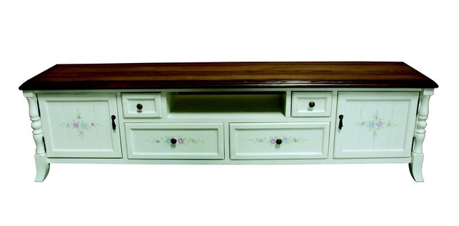 rtv sideboard landhaus stil klassische sideboards tv schrank lowboard regal neu
