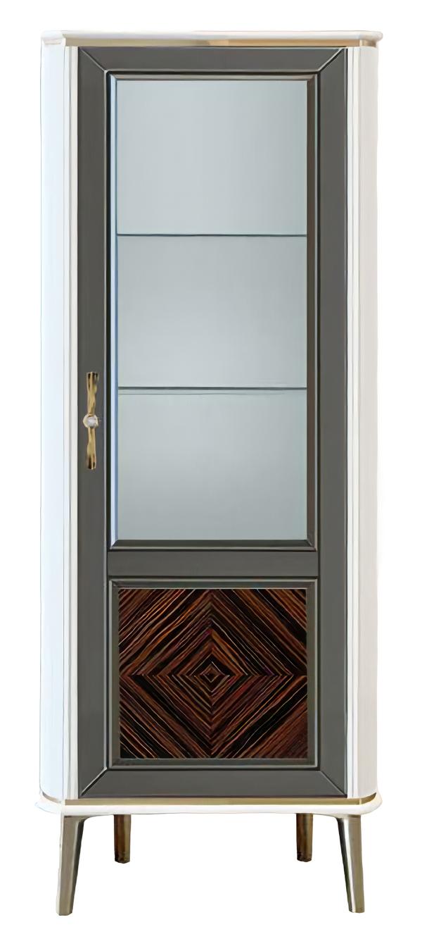 Wohnzimmer Vitrine Klassische Glasvitrinen für Rechteckig Luxuriöse Modern Neu