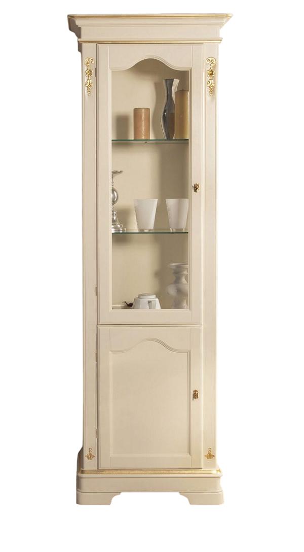 Design Vitrine Arbeitszimmer Regal Mit Glasfront Säule Vitrinen Schrank Art déco