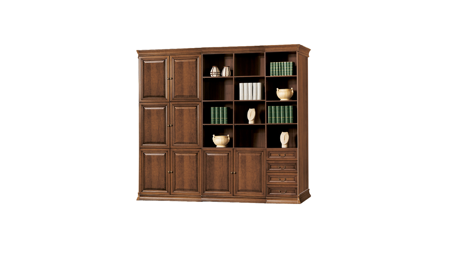 Brauner Schrank Büroschrank Deluxe Holzmöbel Schränke Arbeitsplatz