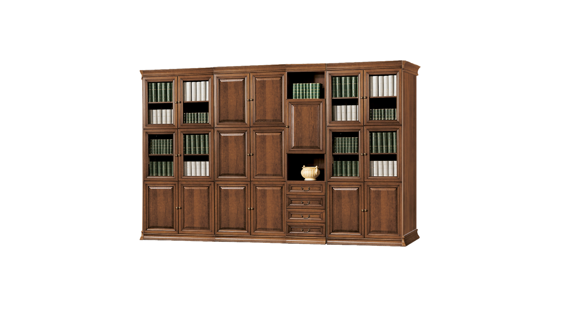 Robuster Arbeitszimmer Büroschrank Luxusmöbel Designer Edle Schränke