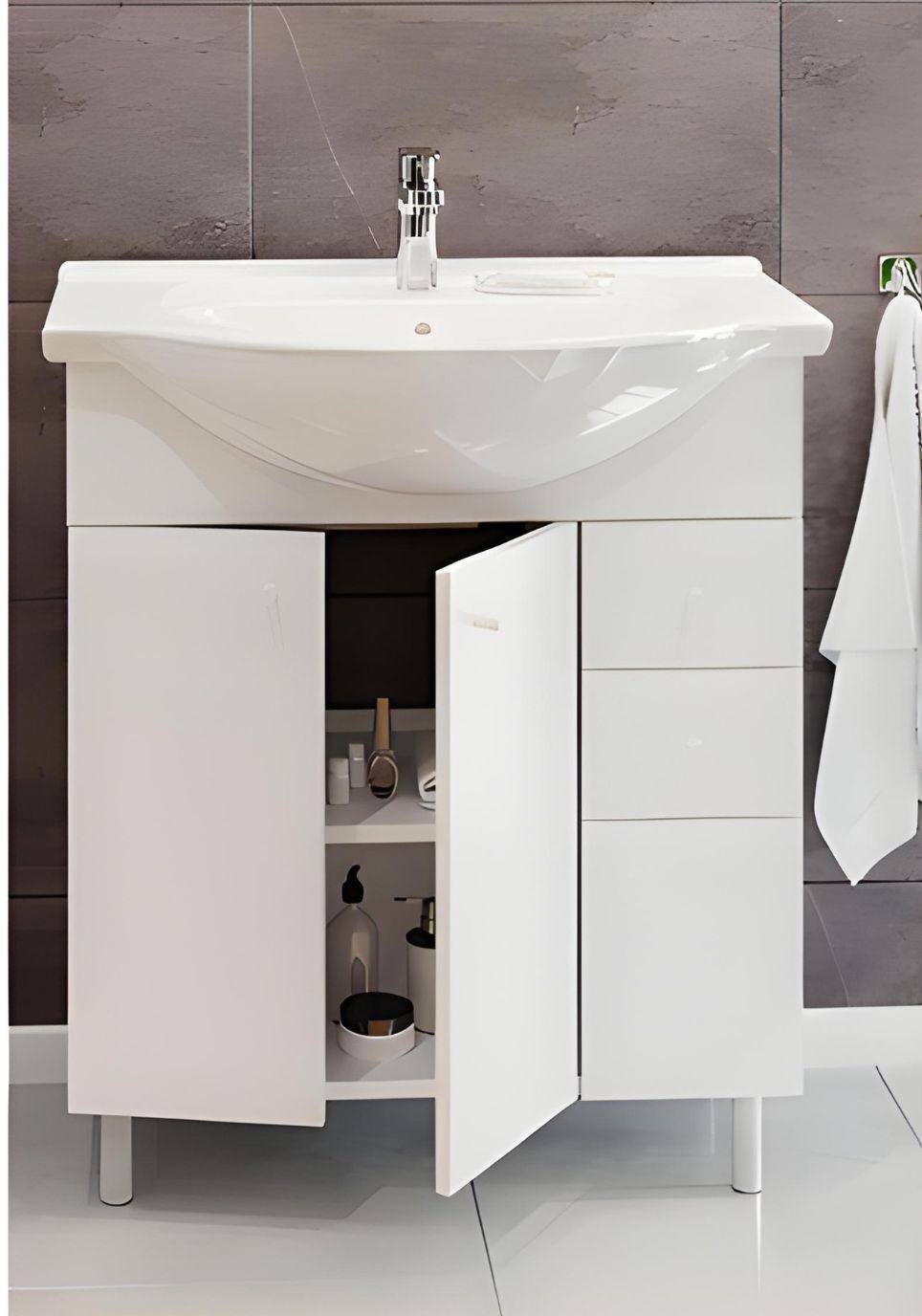 Badezimmerschrank Waschbeckenschrank Unterschrank Badunterschrank