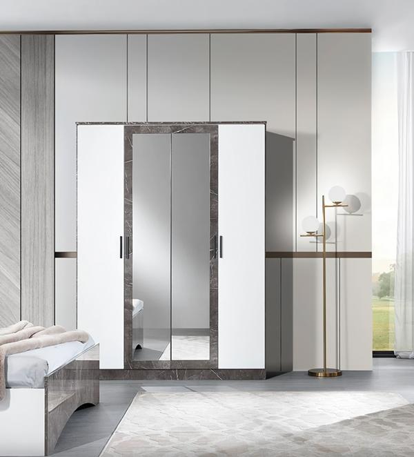 Garderobenschrank Schrank Kleiderschrank Schränke Schlafzimmer 162cm