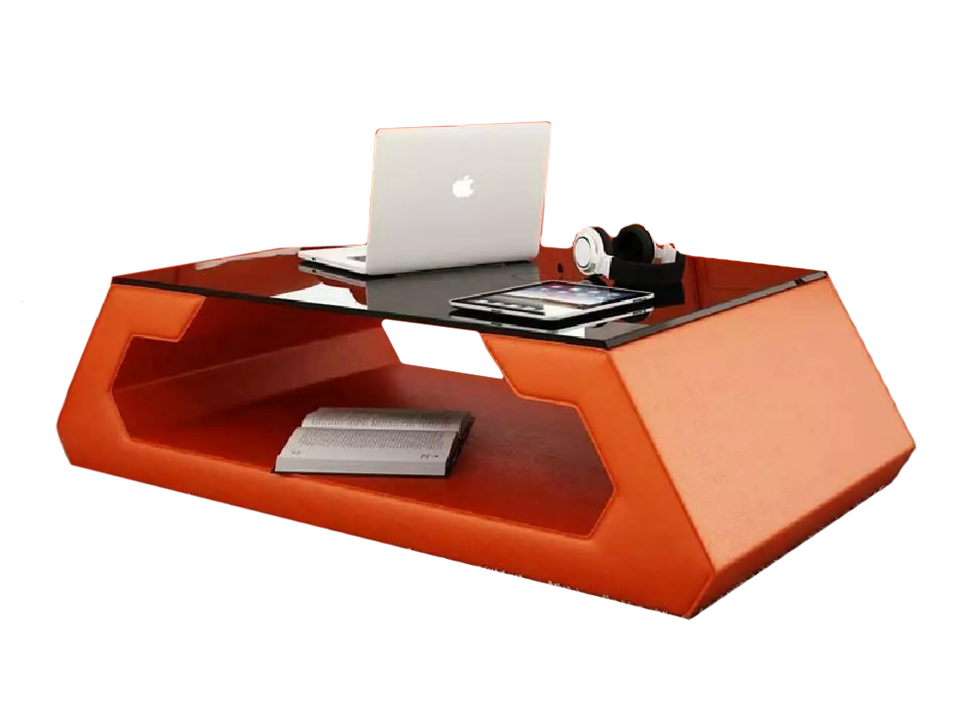 Sofatisch Design Wonzimmer Glas Leder Couch Sofa Kaffee Tische Sofort