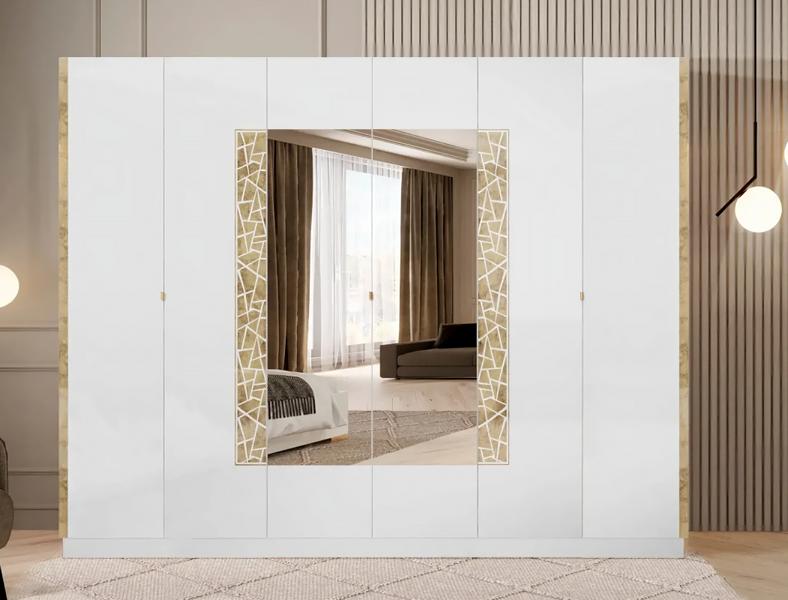 Schlafzimmer Schrank Kleiderschrank Schränke Möbel Einrichtung 6 Türen