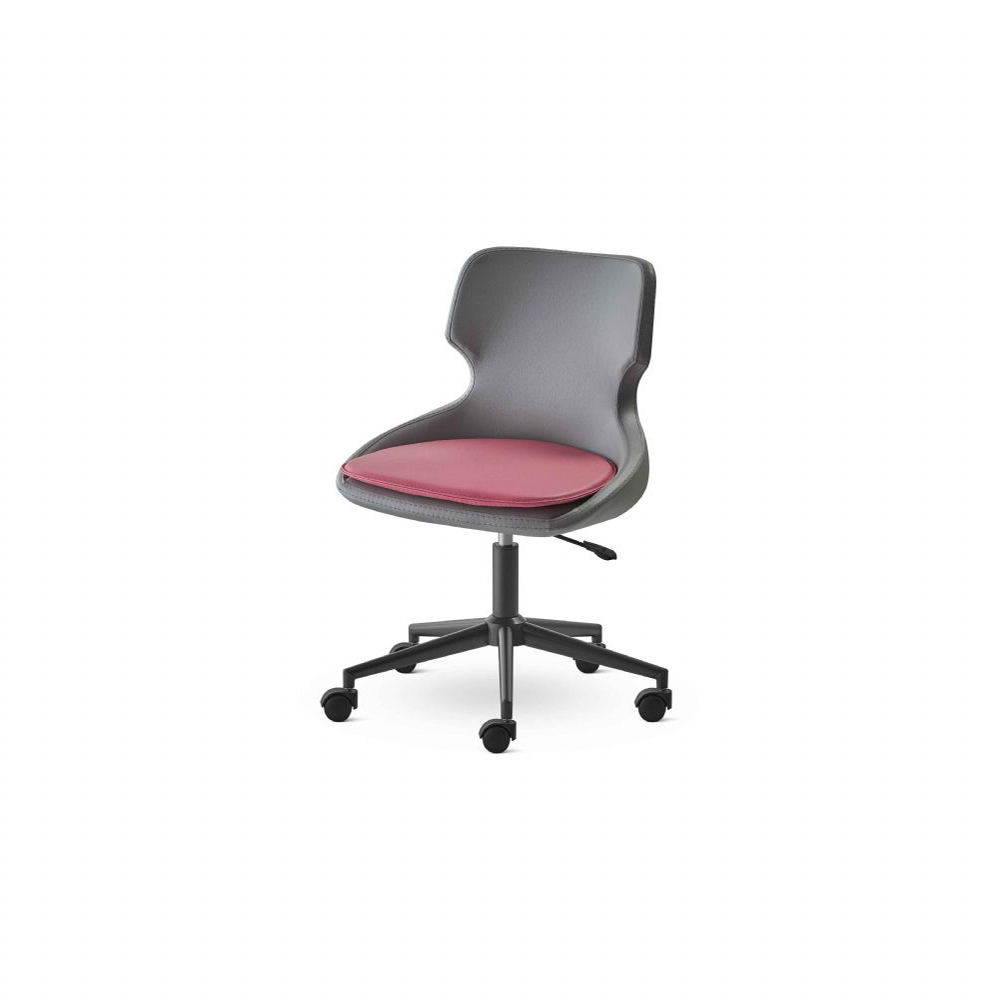 Bürostuhl Schwarz Bordeaux Arbeitszimmer Flur Diele Foyer Modern Büro