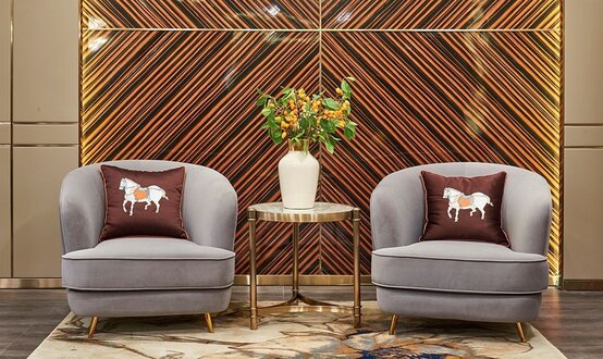 Wohnzimmer Set 2x Sessel Beistelltisch Tisch Sofa Couchtisch Tisch Beistell 3tlg