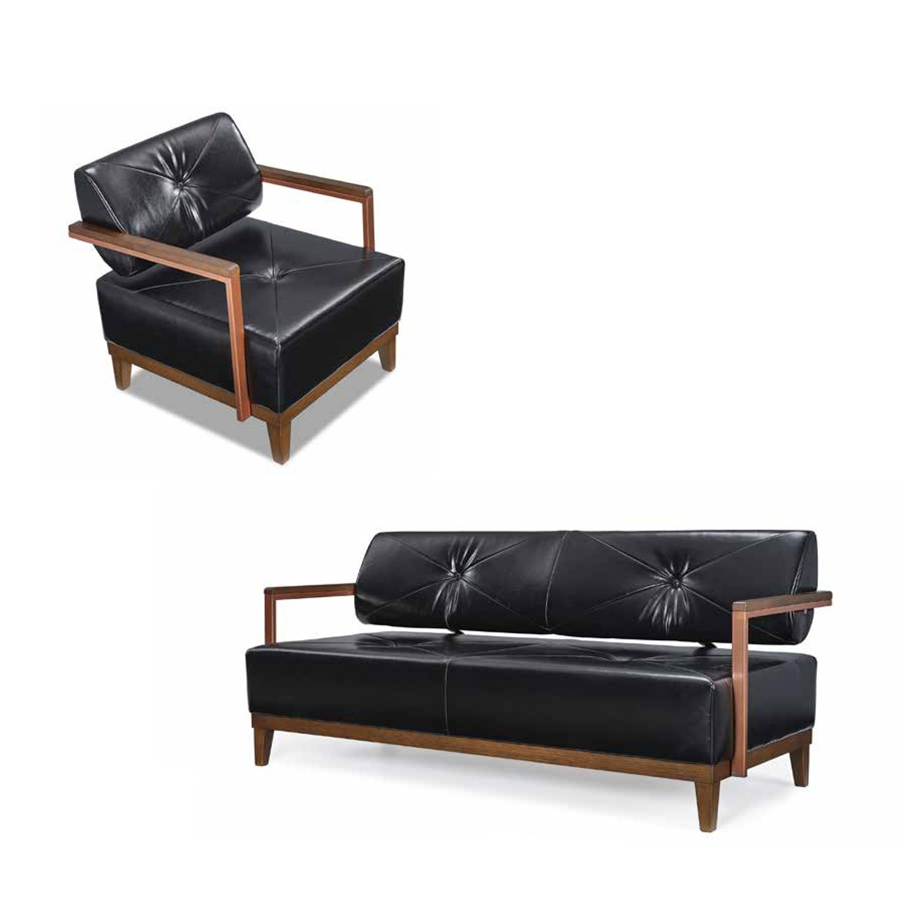 Sofagarnitur 3+1 Sitzer Modern Stil Relax Sessel 2tlg Luxus Wohnzimmer