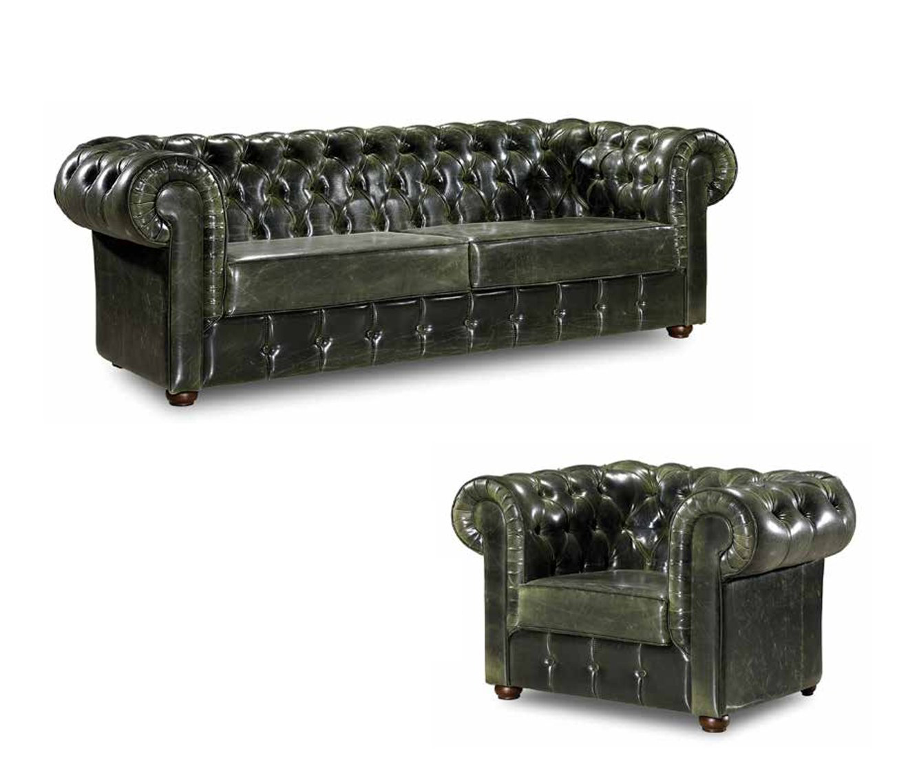 Luxus Sofagarnitur 3+1 Sitzer Couch Polster Dreisitzer Set 2tlg Sitzpolster