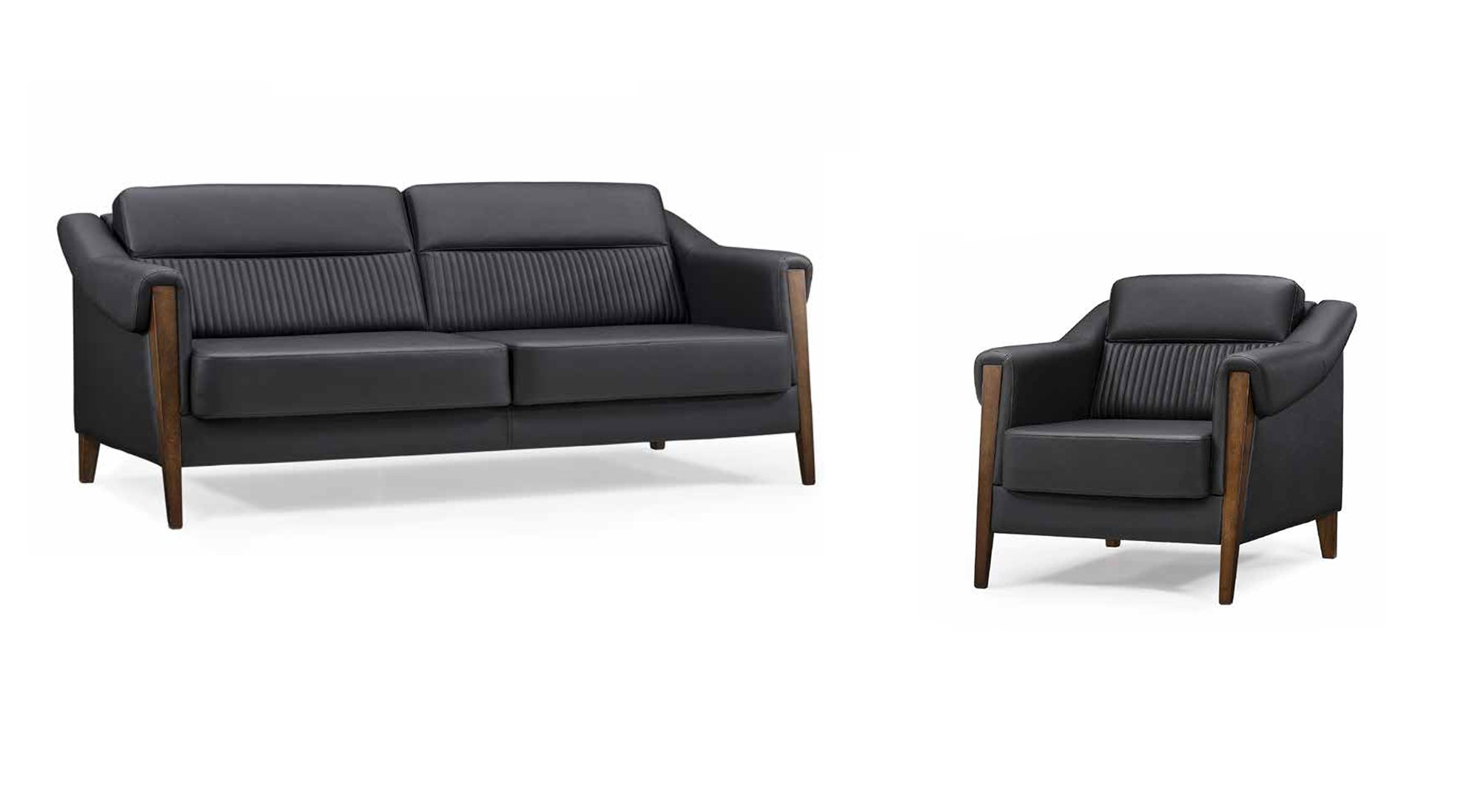 Sofagarnitur Wohnzimmer Set Sofa 3 + 1 Sitzer Polster Möbel 2tlg Modern Möbel