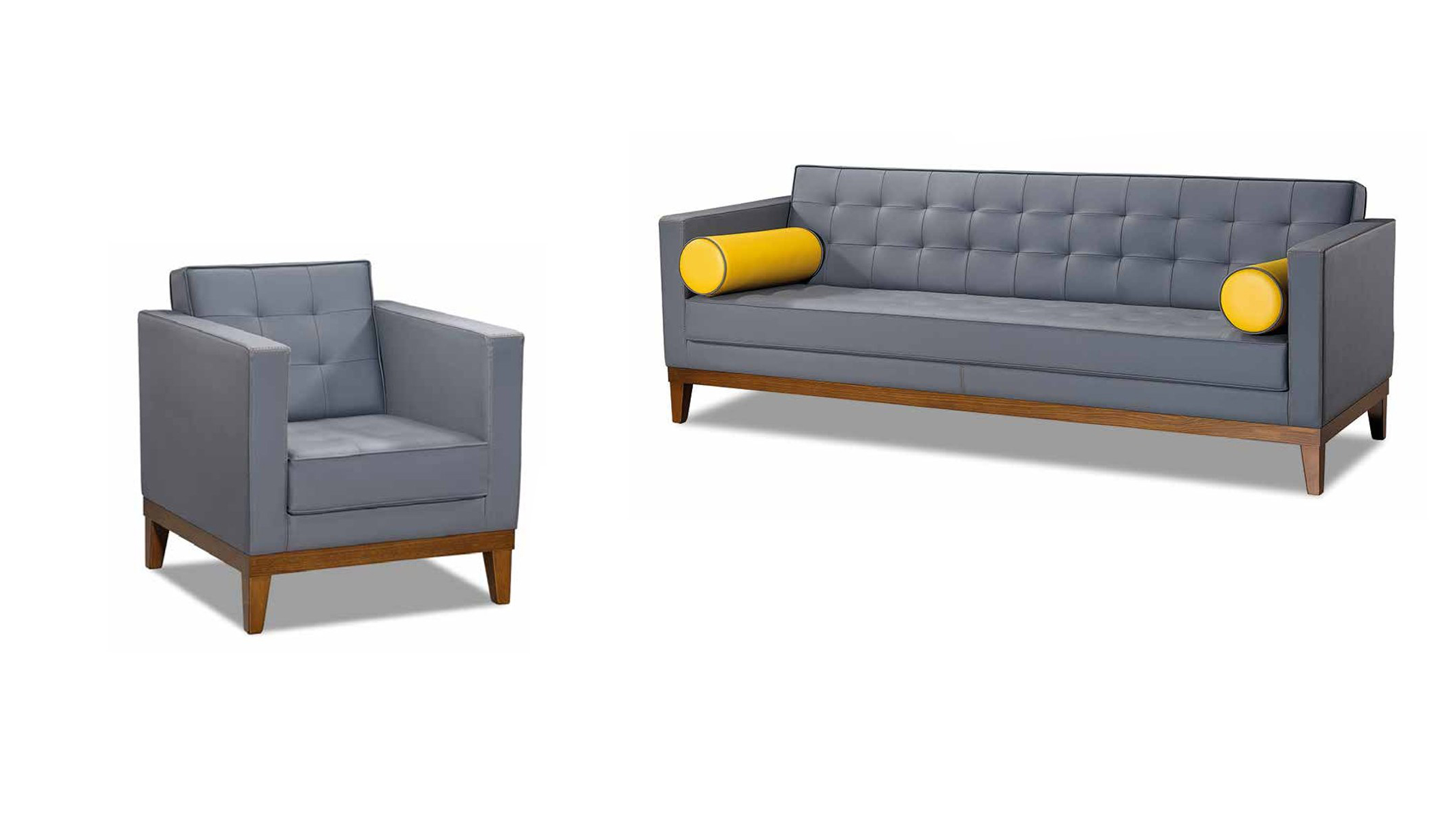 Wohnzimmer Sofagarnitur 3+1 Sitzer Set Design Sofa Polster Modern Luxus 2tlg