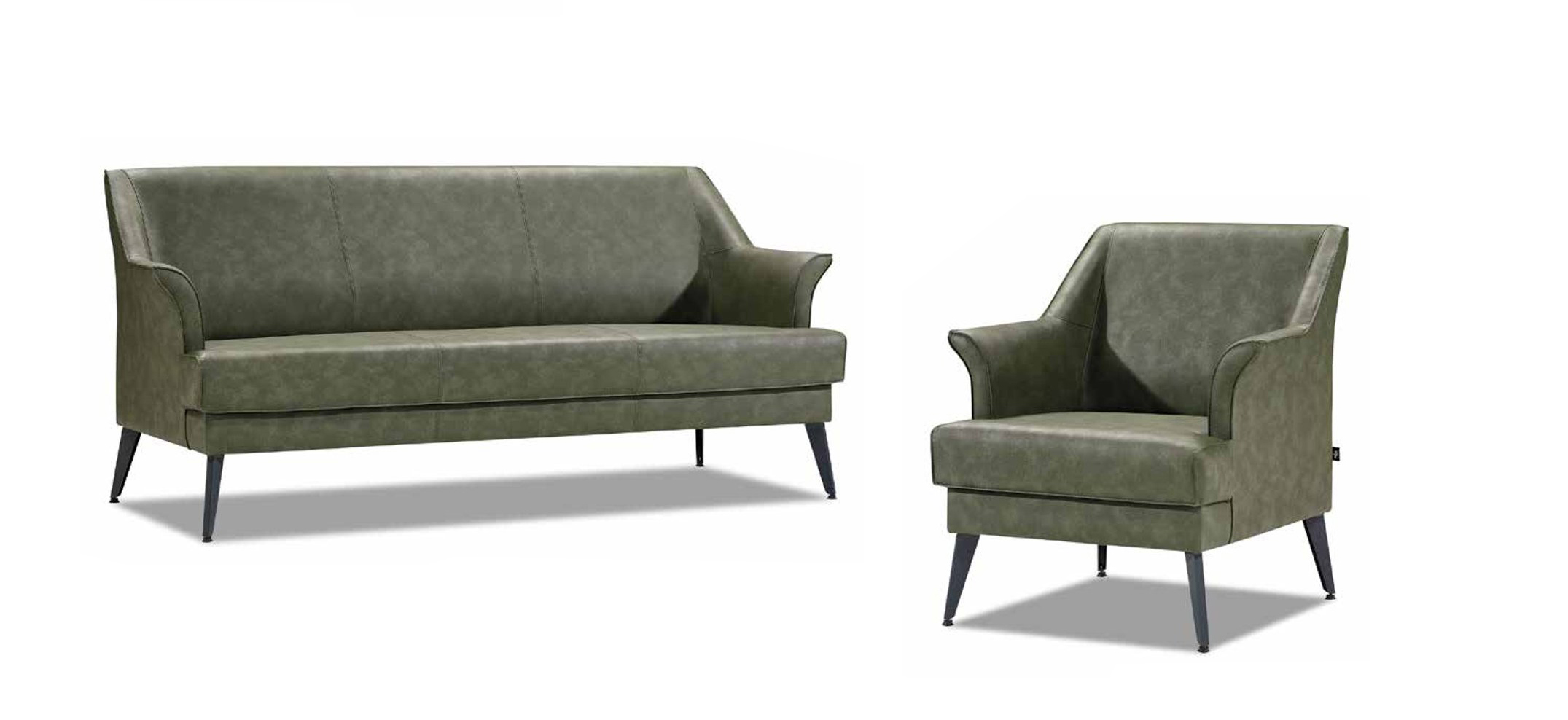 Sofagarnitur Wohnzimmer Set Sofa 3 + 1 Sitzer Polster Möbel 2tlg Modern Möbel