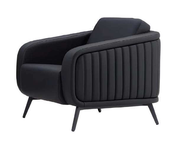 Sessel 1 Sitzer Sofa Polster Sofas Design Luxus Büromöbel Modern