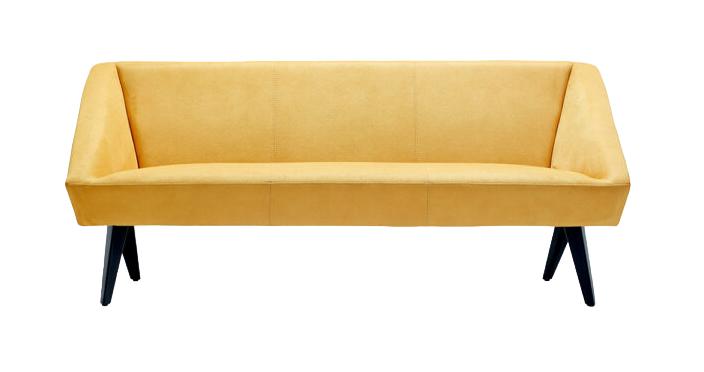 Sofa Sessel Sofa 3-Sitzer Dreisitze Textil Leder Büromöbel Einrichtung