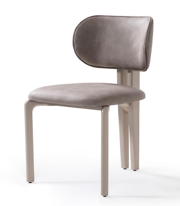 Bequem Stuhl Beige Elegant Lehnstuhl Robust Küchenstuhl Esszimmer Möbel