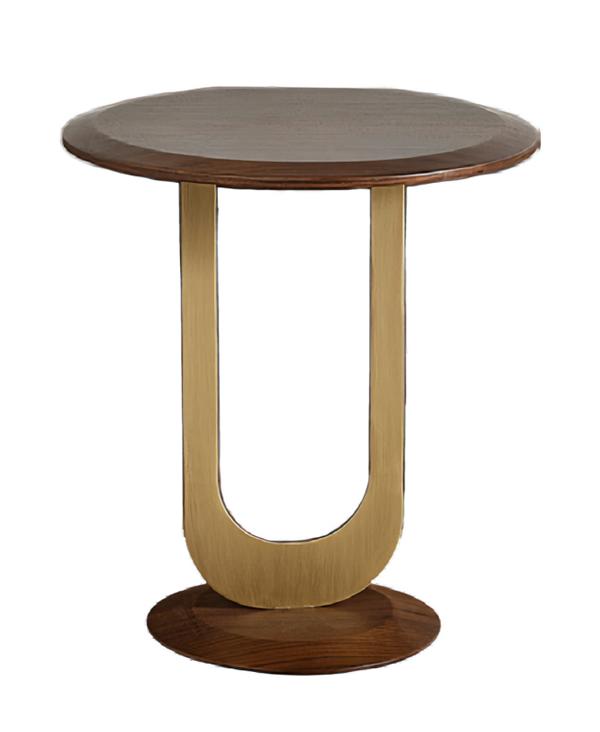 Sofatisch Beistelltisch Braun Tischchen Stilvoll Tisch Wohnzimmer Tische Rund