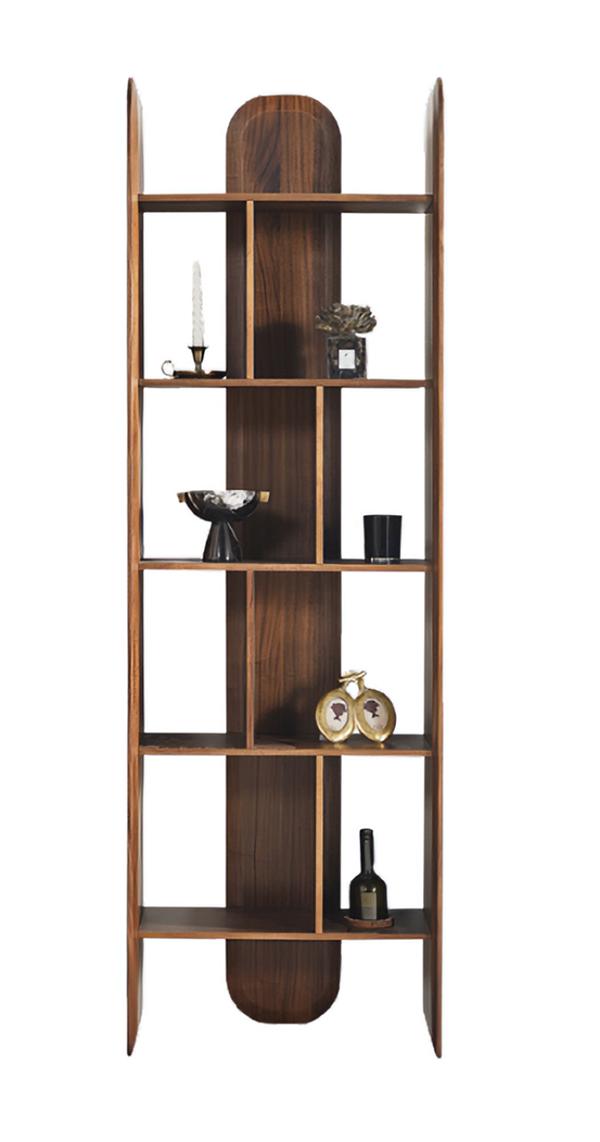Hochwertig Bücherregal Braun Geräumiger Bücherständer Wohnzimmer Möbel